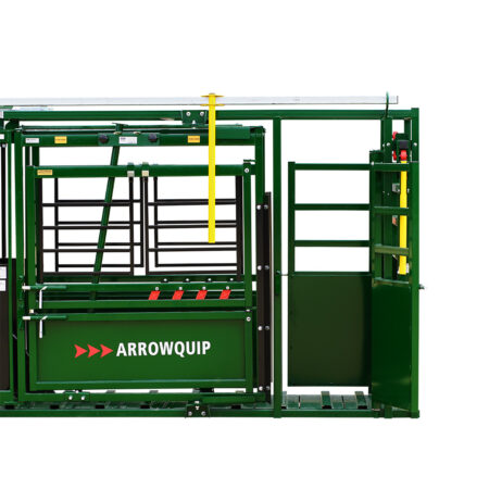 Arrowlock 55 squeeze chute with vet door open