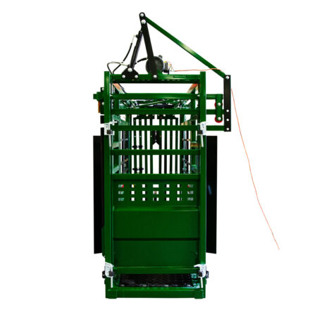 Powerlock 105 squeeze chute with rear gate closed