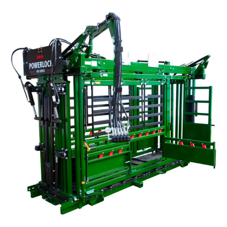 Powerlock 108 with side door and palpation cage door open 1