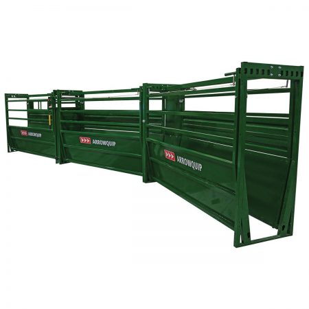 Easy Flow adjustable cattle alley curved