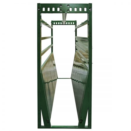 Easy Flow adjustable cattle alley fully open