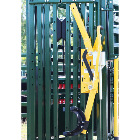 Head holder on chute